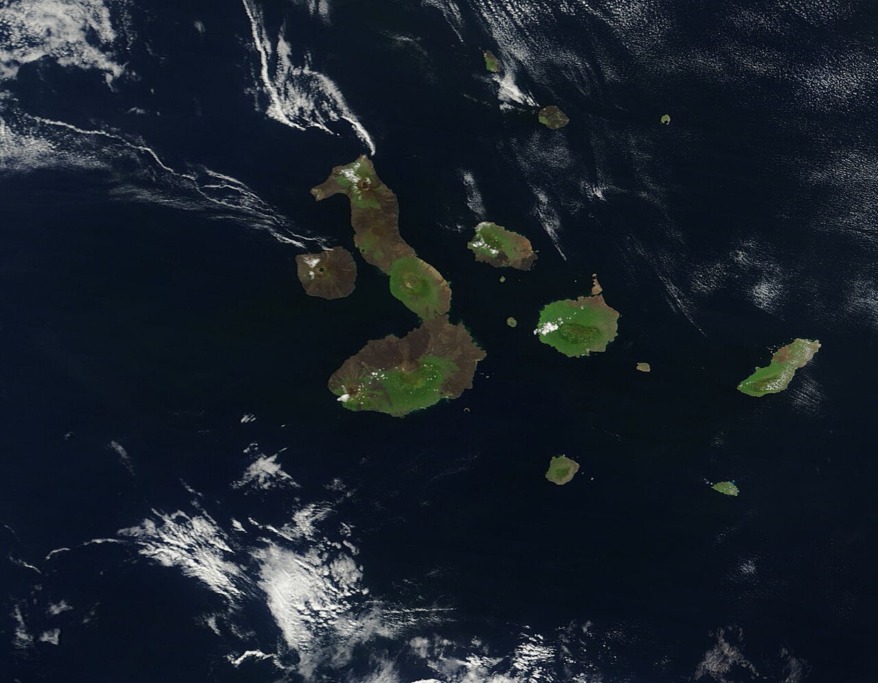 Галапагосские острова — пейзаж