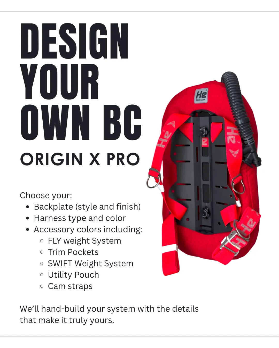 BCS Origin X PRO | CUSTOM