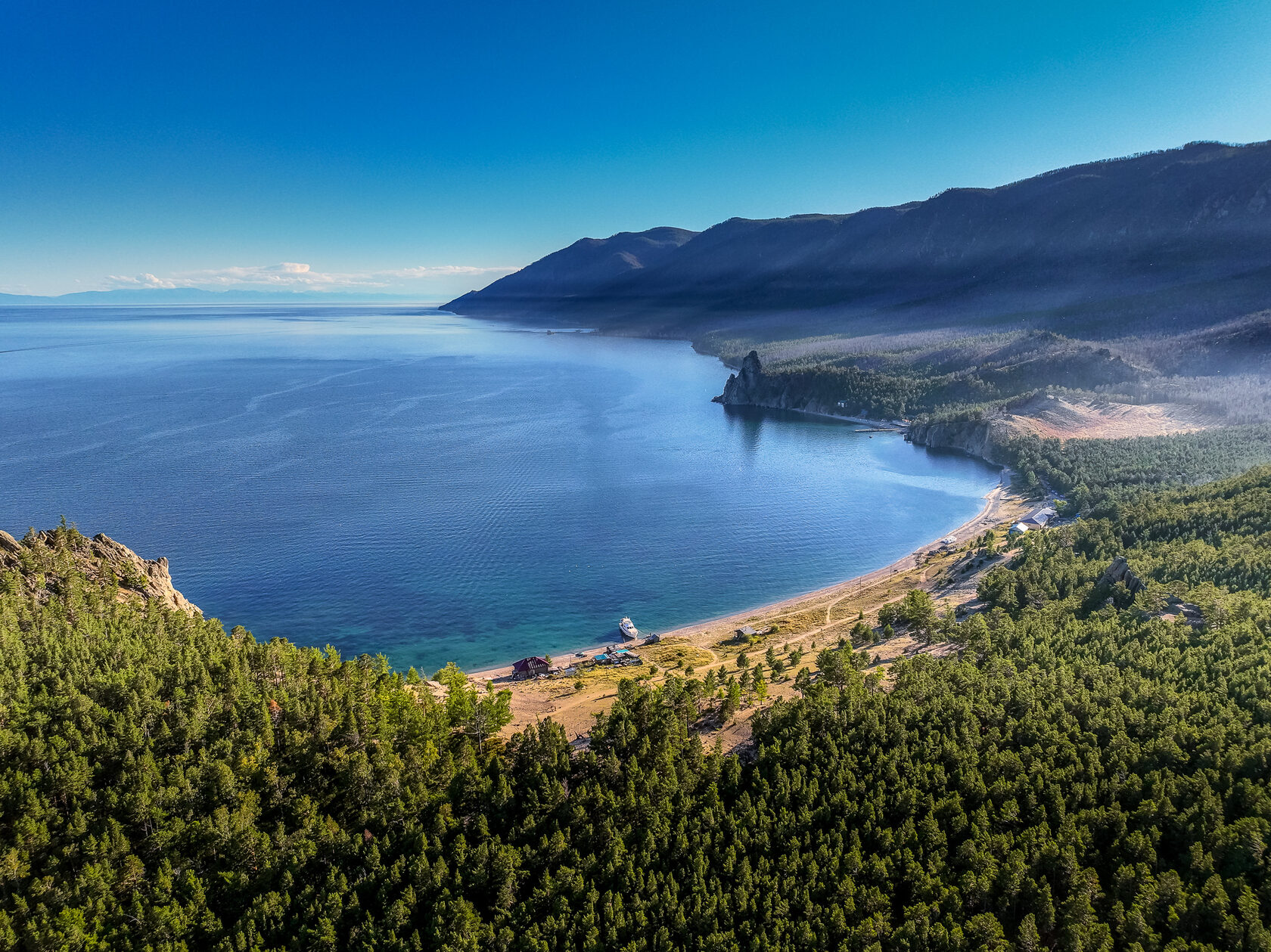 Байкал с высоты птичьего полёта