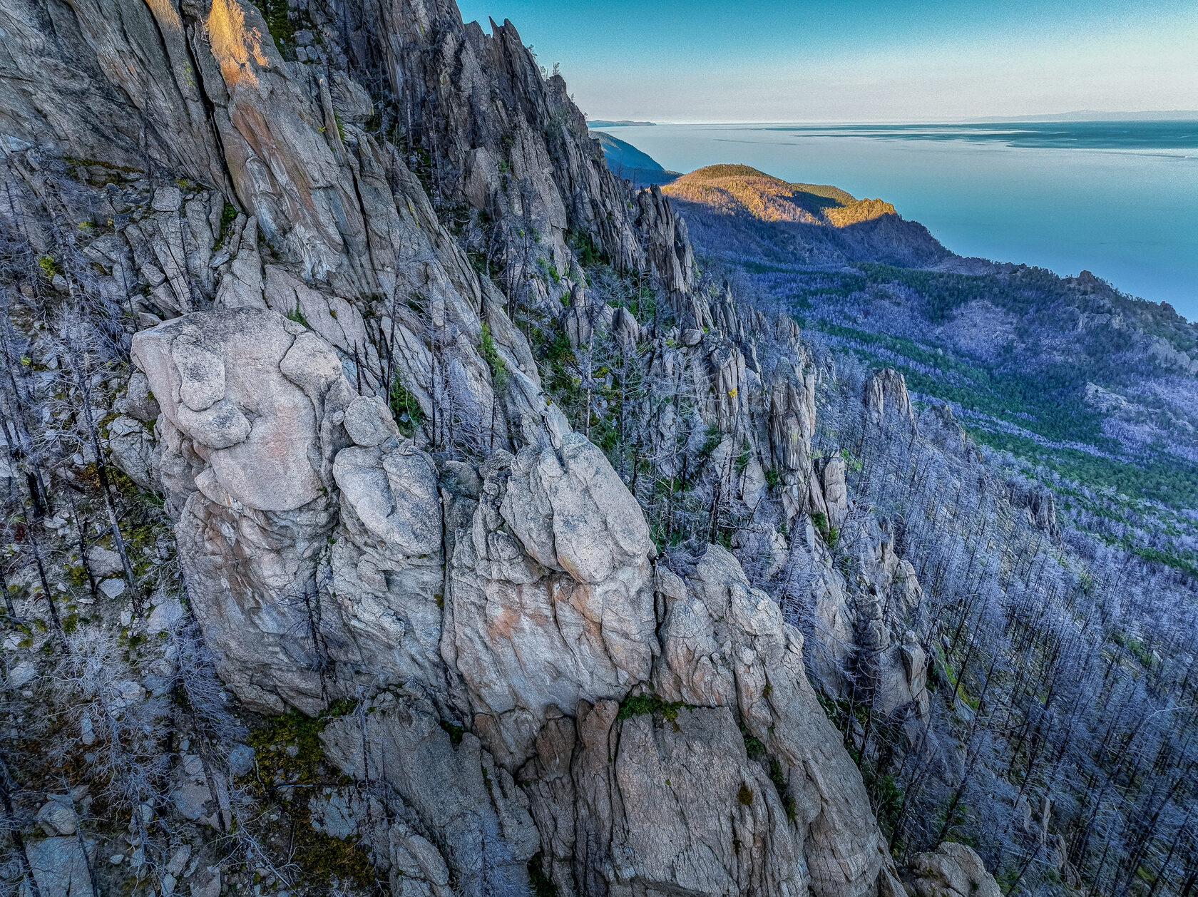 Байкал с высоты птичьего полёта