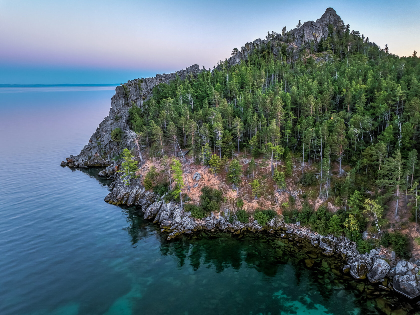Байкал с высоты птичьего полёта