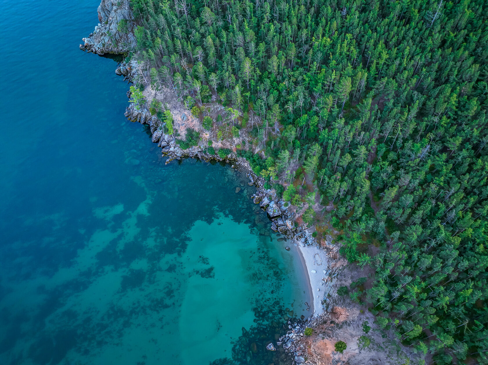 Байкал с высоты птичьего полёта