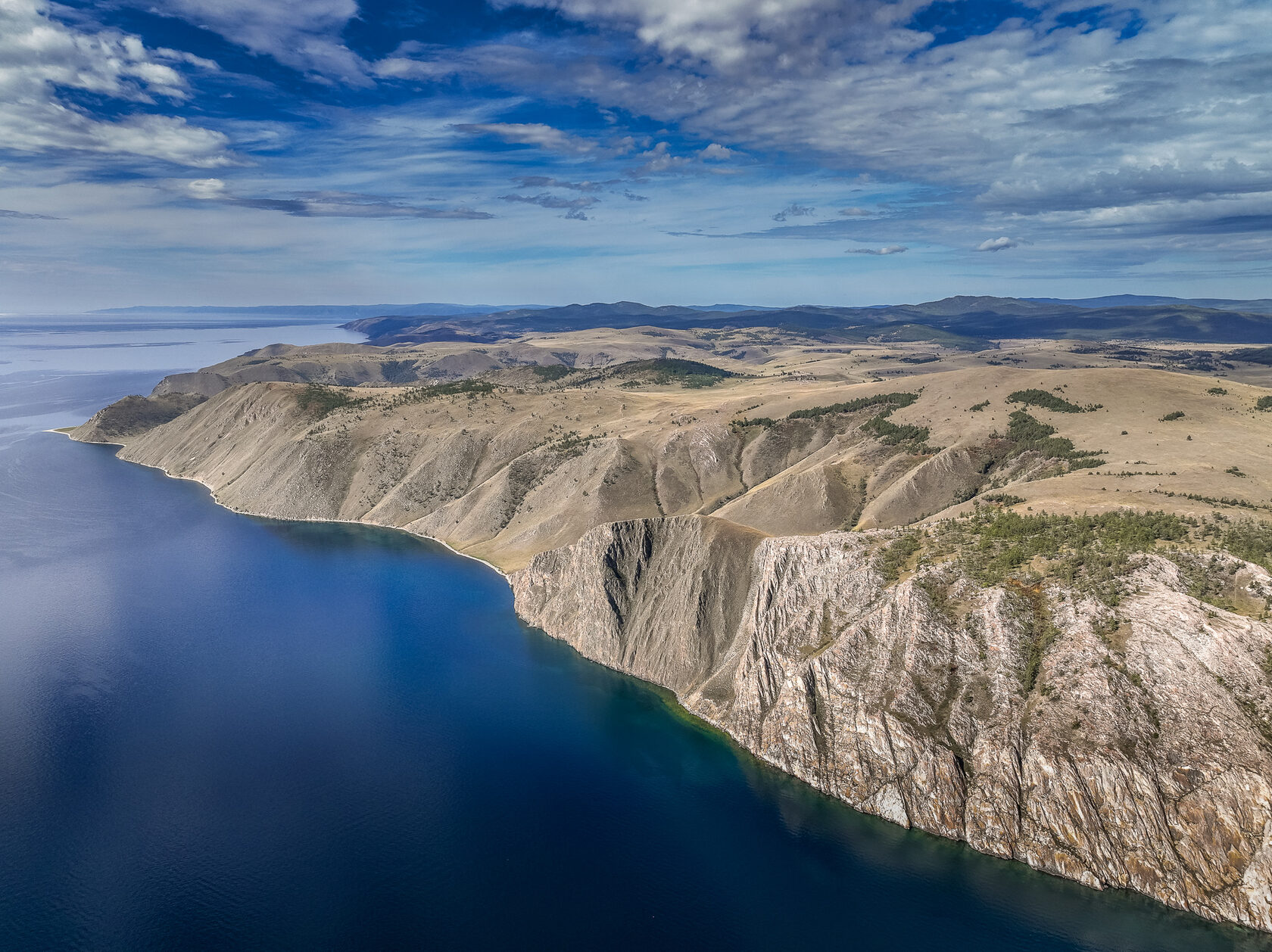 Байкал с высоты птичьего полёта