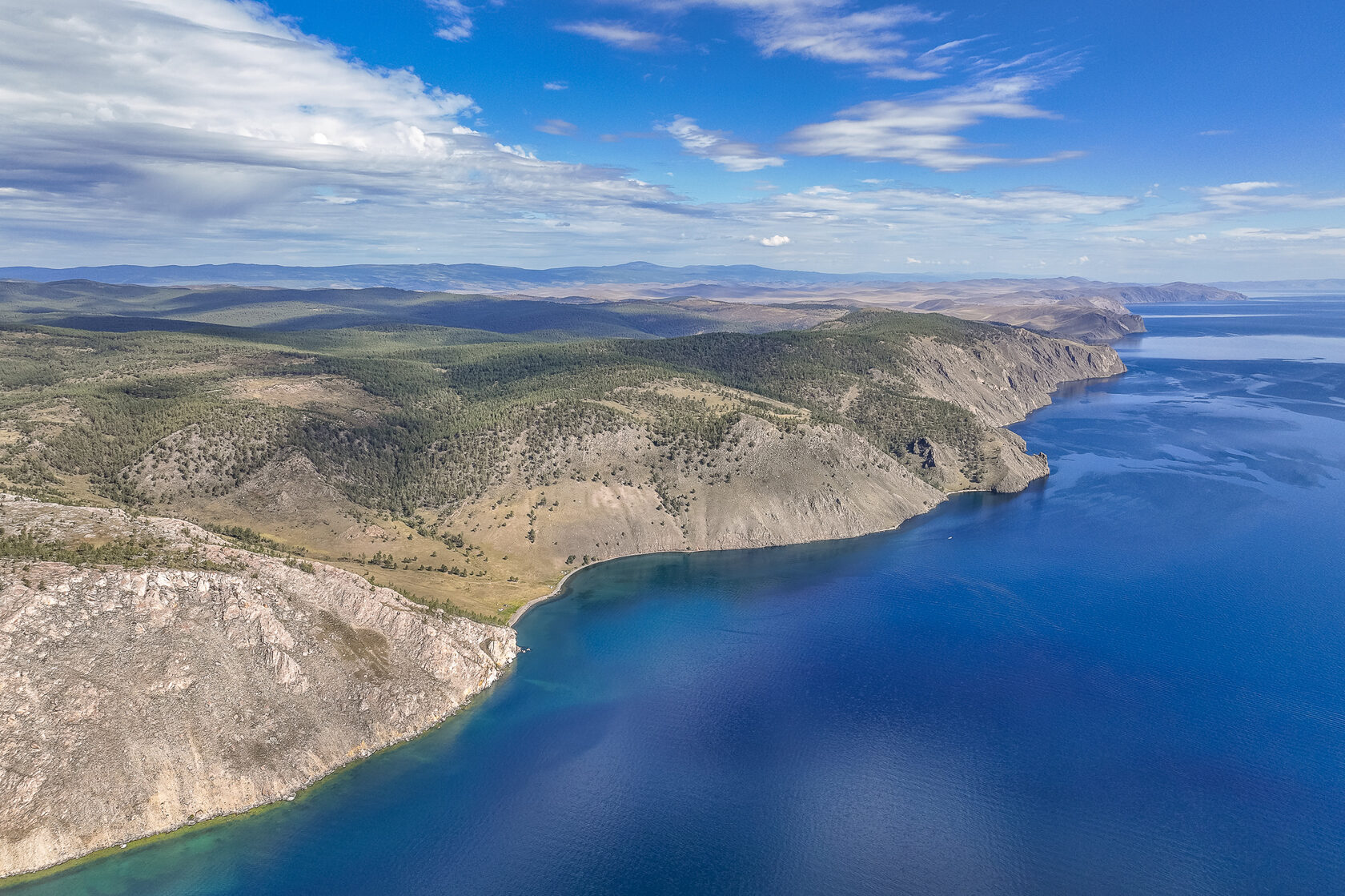 Байкал с высоты птичьего полёта