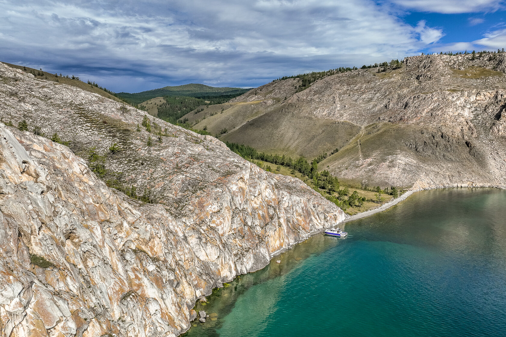 Байкал с высоты птичьего полёта